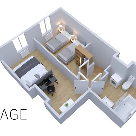 Le Grand Pirou # Lumineux # Halte Auvergne Apartamento